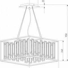 Подвесная люстра Bogate's Cella 377/6 Strotskis | фото 3