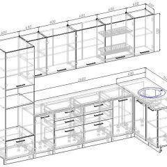 Кухонный гарнитур угловой Шимо 3200х1400 (Стол. 26мм) | фото 2