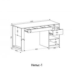 НИЛЬС - 1 Стол письменный | фото 2