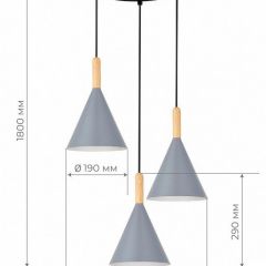 Подвесной светильник EVOLUCE Arket SLE1255-433-03 | фото 3